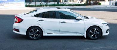 最新款思域爆料照片图片,动感外观与科技配置完美融合，引领潮流新风尚”